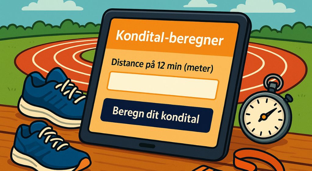 beregn kondital beregner til vo2 max